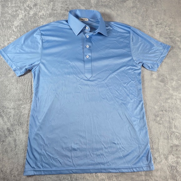 Collars & Co. Other - Collars & Co Mens Medium Sky Light Blue Dress Collar Polo Short Sleeve NWOT